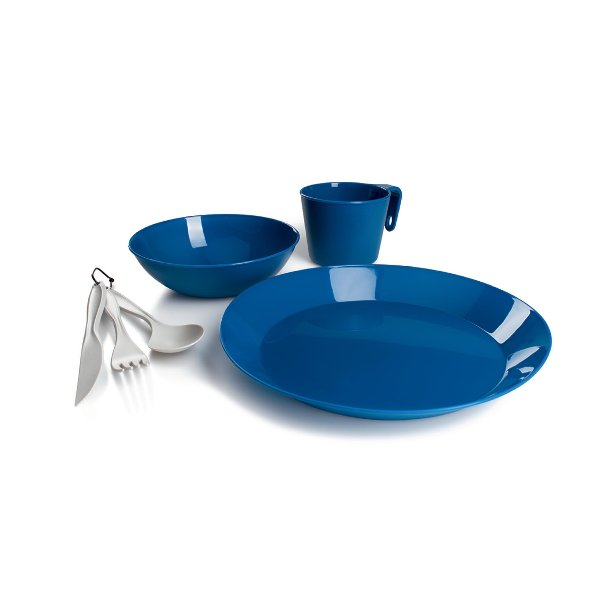 Cascadian GSI Outdoors 1 Person Table Set for Camping, Lightweight and Durable, Blue