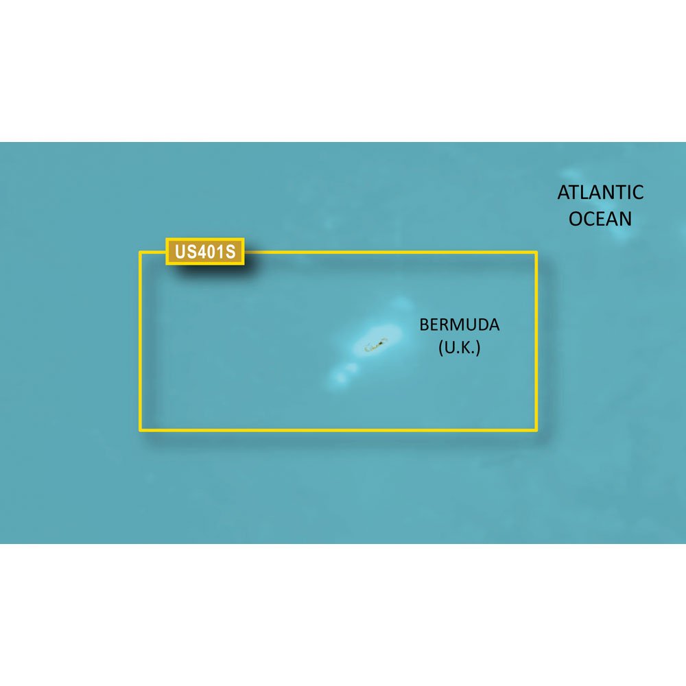 Garmin G2 Bluechart - HUS401S - Bermuda - Data Card