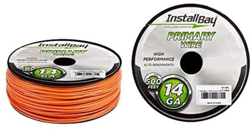 14-Gauge Install Bay PWOR14500 Orange Primary Wire (500' Spool)
