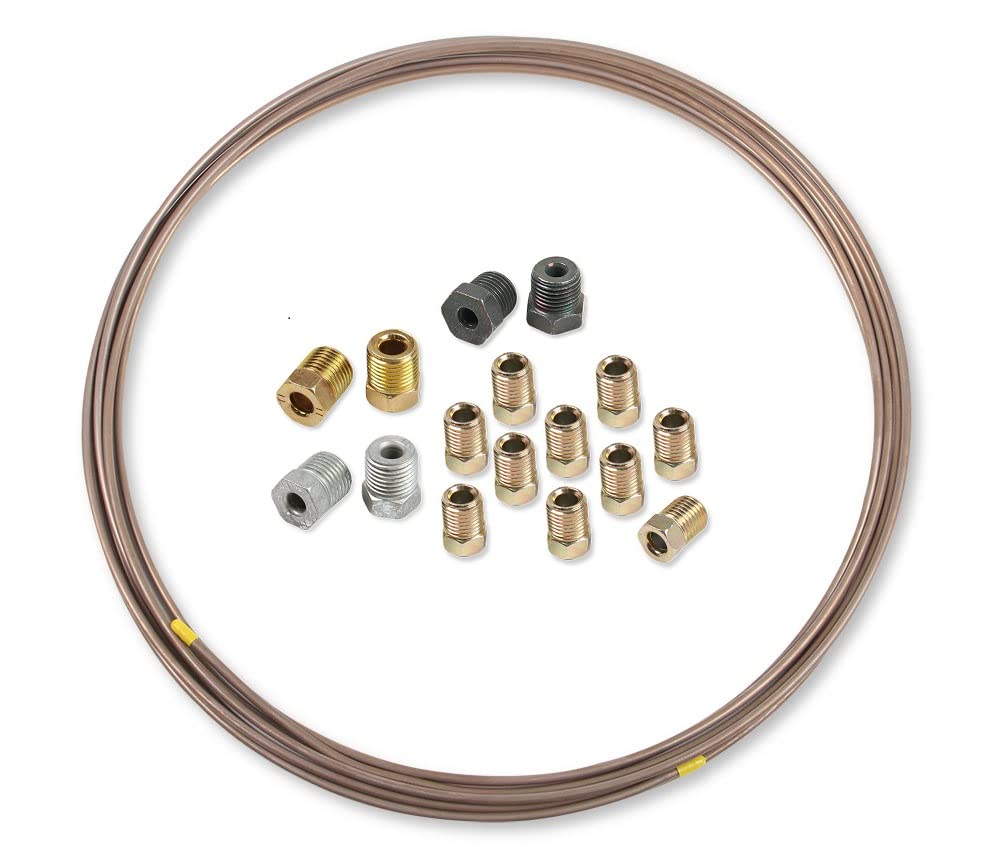 3/16 In X 25 Ft Coil&Fitting Kit Ezform Earl's