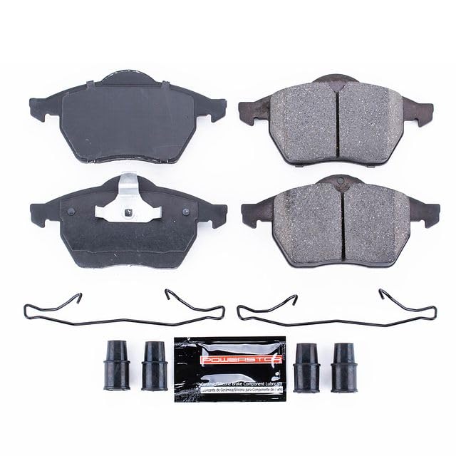 Power Stop Z23-736 Z23 Evolution Sport Carbon Fiber Infused Ceramic Brake Pads with Hardware