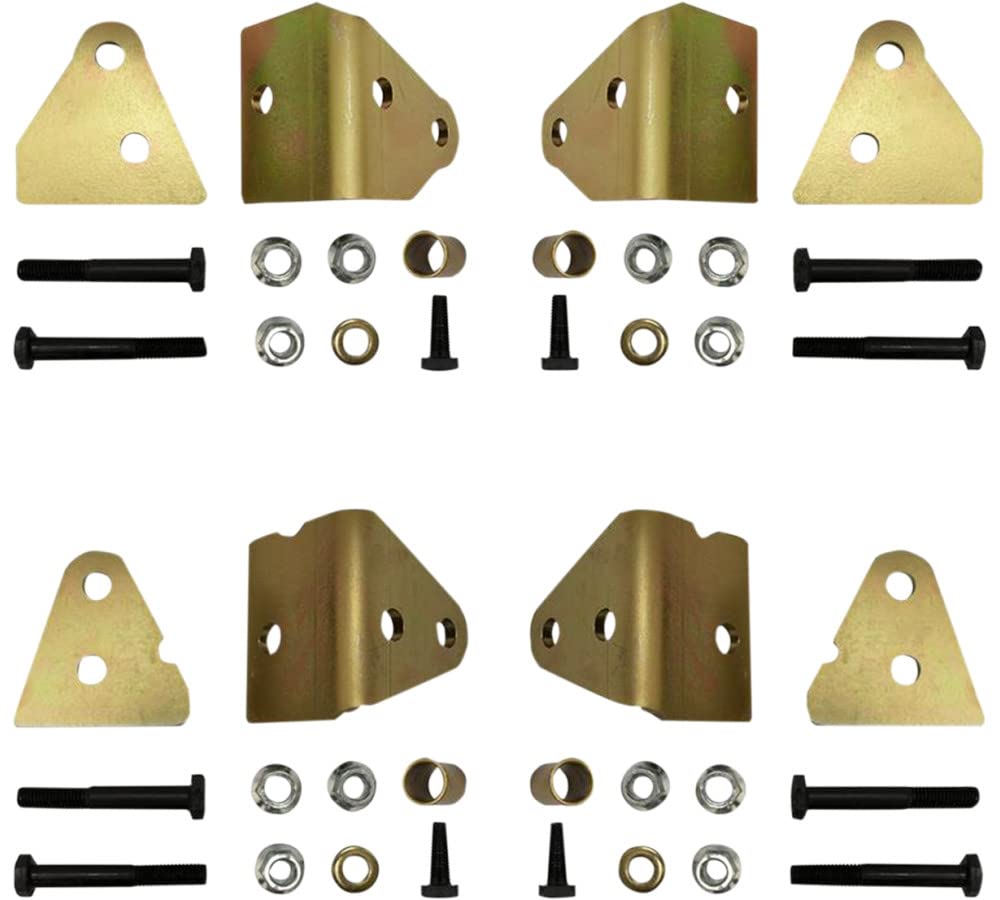 2" Bracket Lift Kit for Kubota RTV Demon Powersports (900, X900, X1100, X1120, X1140, XG850) Increases Ground Clearance & Larger Space Between Tires (See Fitment Details in Description)