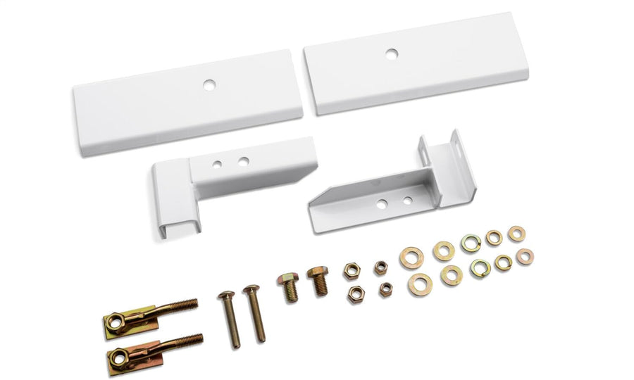 BACKRACK Hardware Kit RealTruck for use w/Standard Bed, White, N | 30124W | Fits 2020-2025 Chevrolet/GMC Silverado/Sierra 2500/3500 HD