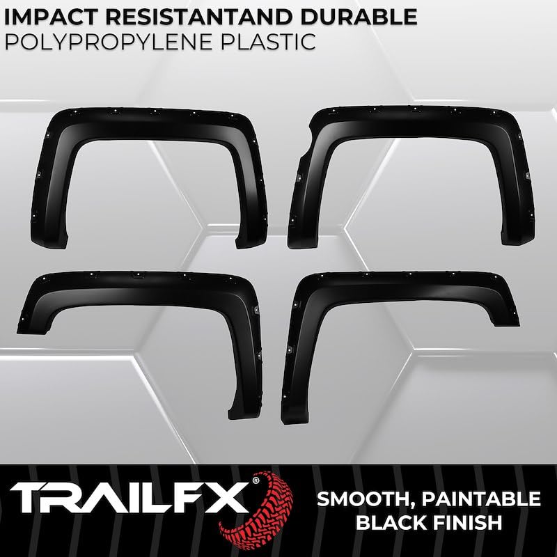Pocket Style Flare Trailfx TFC3004S Set Of 4 Smooth