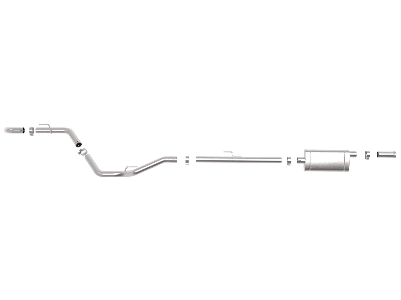 Apollo GT Series aFe Power 49-48088 Cat-Back Exhaust System