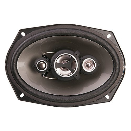 Soundstream Arachnid AF.694 Full Range 6x9" 4-Way 500W Speakers,Black and Silver