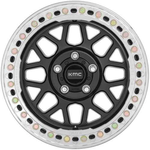 KMC Wheels 18X9 GRENADE CRAWL BEADLOCK 6X5.55.39 10mm SATIN BLACK - KM23589060710