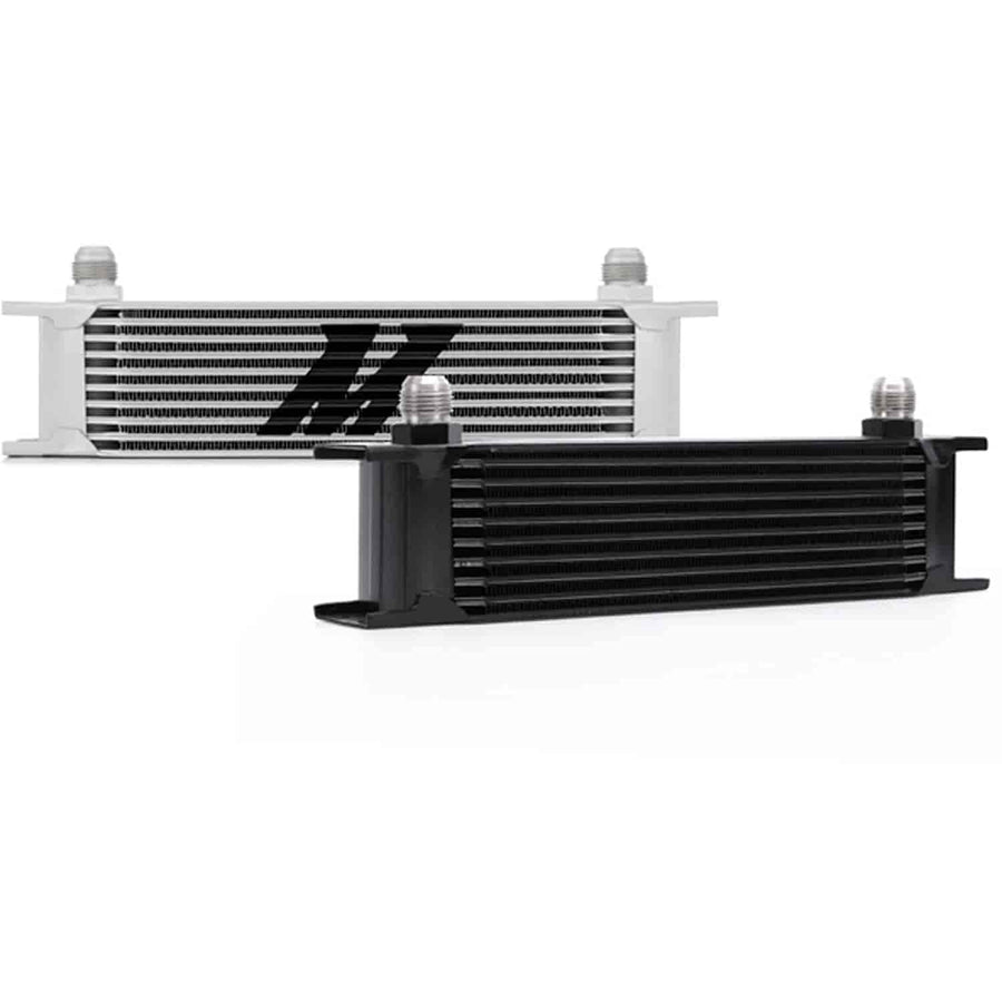 10 Row Mishimoto Universal Oil Cooler Kit, Black