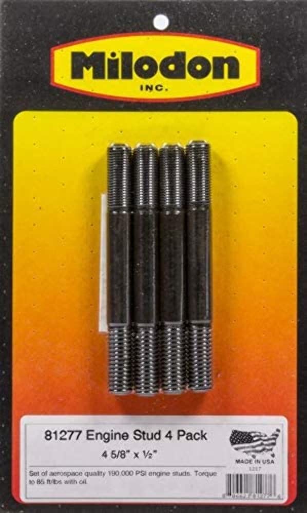81277 Milodon Lug Nuts, Studs & Locks