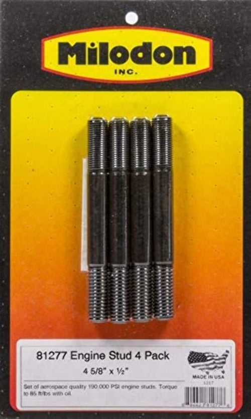 81277 Milodon Lug Nuts, Studs & Locks