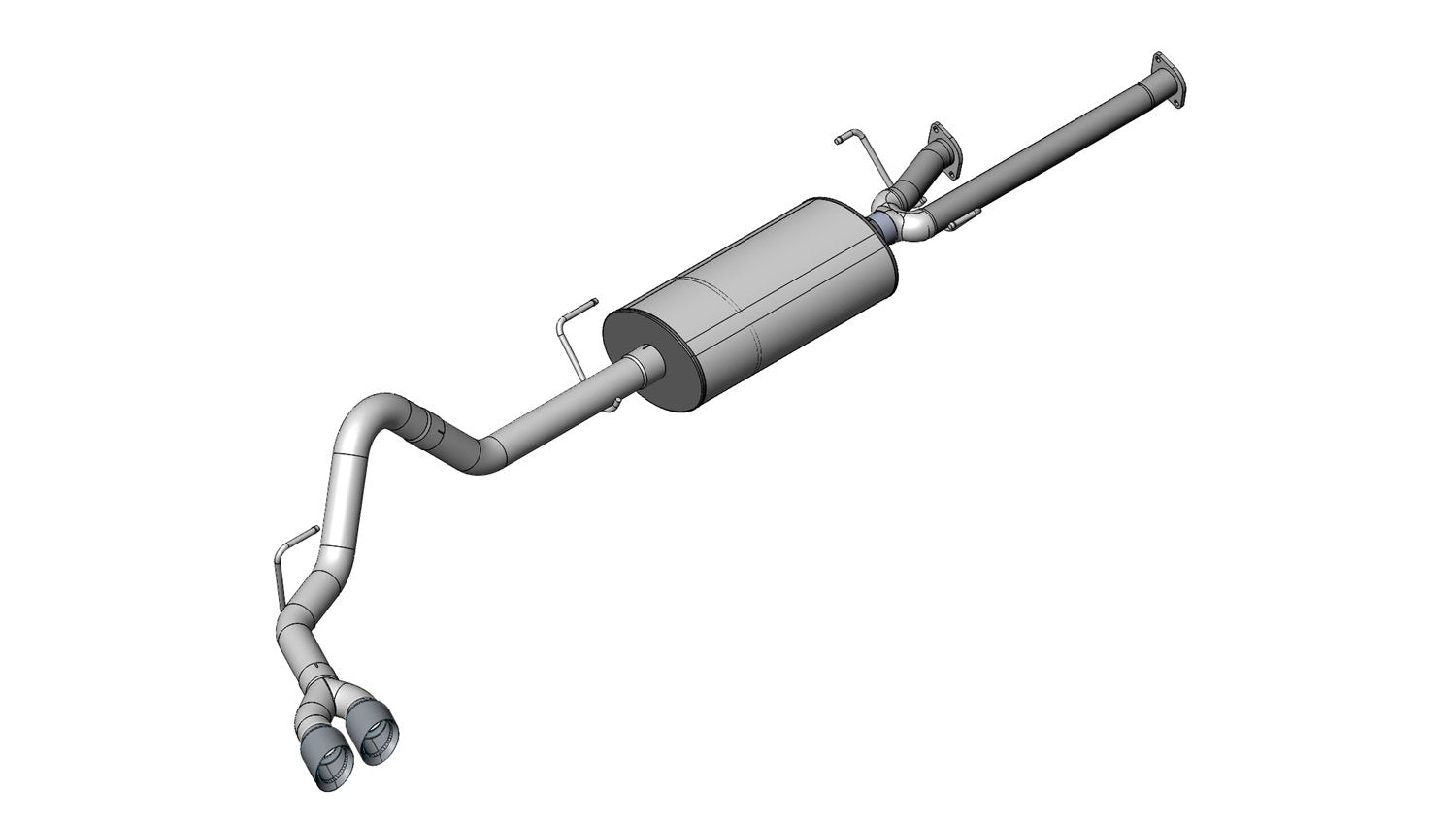 Cat-Back Exhaust System CORSA 14577BLK