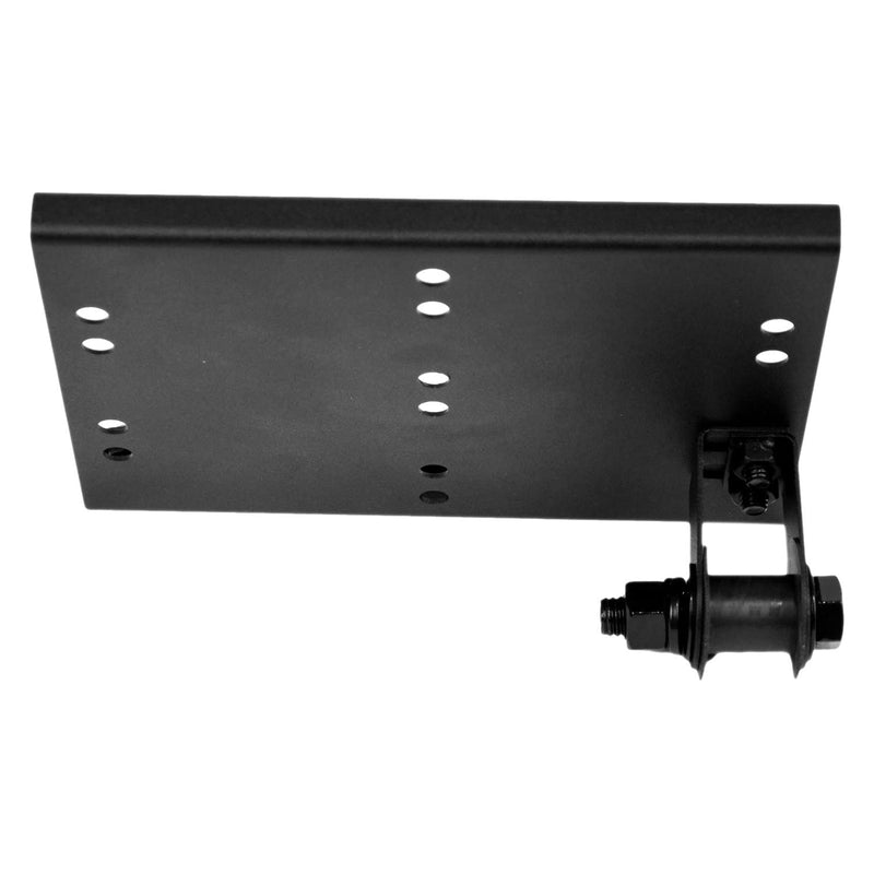 Shackle Mounted Kentrol License Plate Bracket 80706 , black