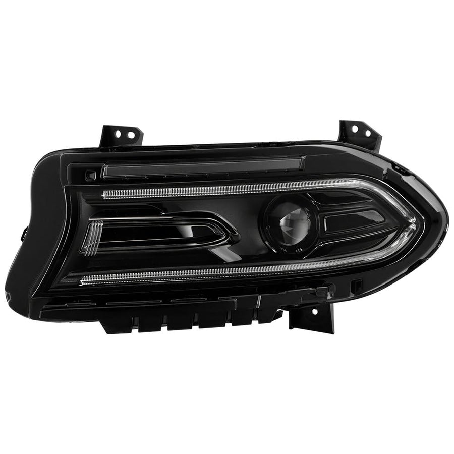 Dodge Charger Spyder (POE) 22-23 w/LED Signal DRL Switchback Halogen Headlight - OE Left (No Side Logo) (Also Fit on 2015-2021 but Need to Sell by Set)
