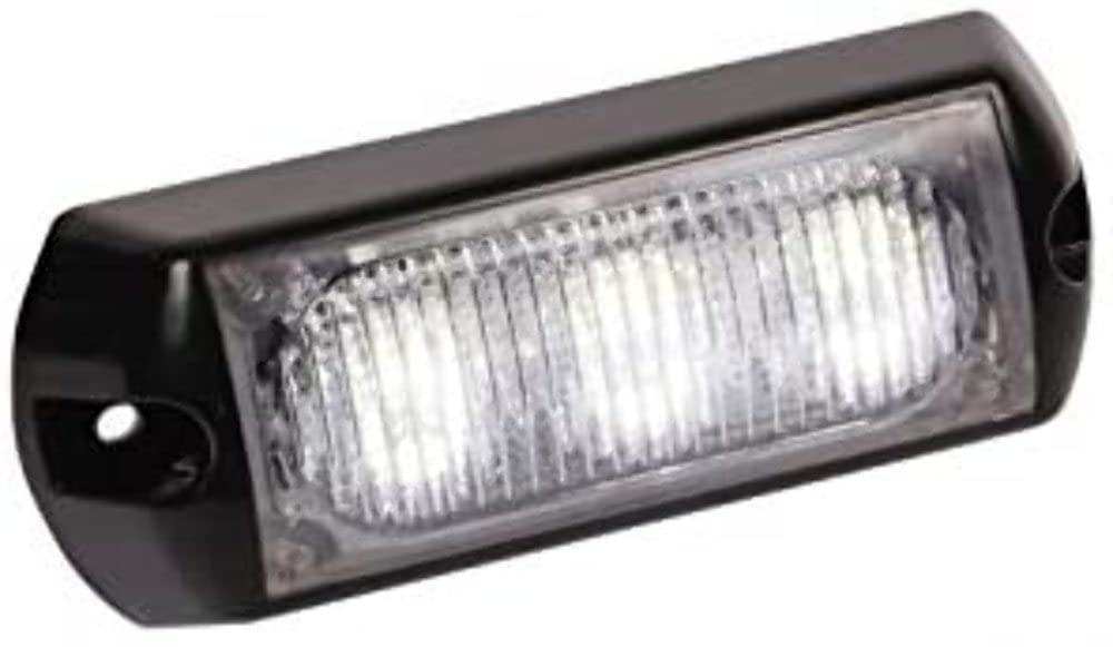 3 Diode Custer STR3W White Surface Mount LED Strobe