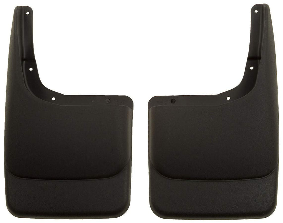 Rear Mud Guards - Husky Liners | 2004-2014 Ford F150, Rear Set - Black, 2 Pc. | 57601