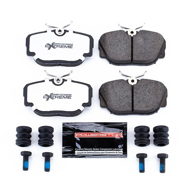 Power Stop Z36 Truck & Tow Z36 Front or Rear Ceramic Brake Pads For BMW 318i, 3, 3, 325, 325e, 325es, 325i, 325iX, 325is, 190D, 190E, 900, 9000 1986-1989/Discovery [Model Specific]