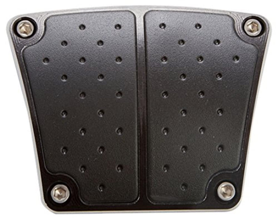 LOKAR EB-P1-G Clayton Parking Brake Pedal Pad Cover Gray, 1 Pack