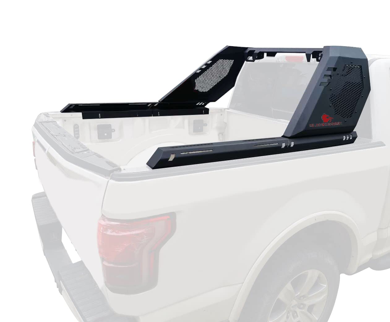 Vigor Roll Bar Black Horse Off Road Modular Compatible with 07-23 Silverado 1500|2007-2023 GMC Sierra 1500,Toyota Tundra-VIRB02B|2009-2010 Dodge Ram1500|2011-2023 Ram1500|2009-2023 Ford F-150