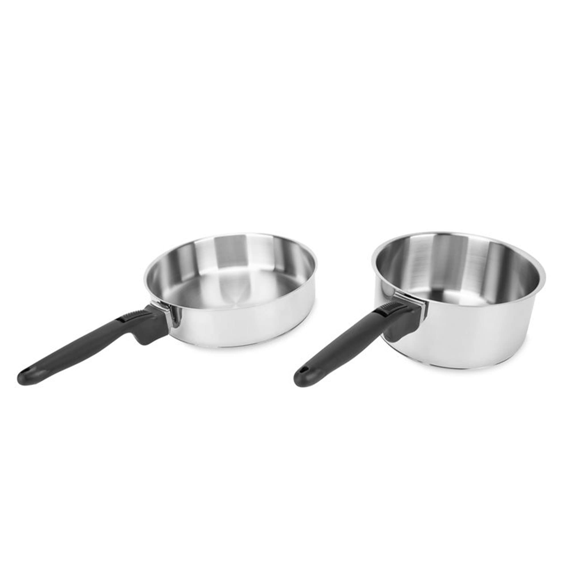 10 Pc Set Camco Mfg Nesting Stainless Steel Cookware