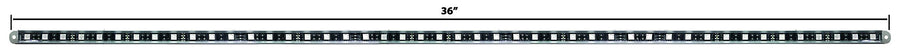 36in Spare RGB Aluminum Channel rail light for RSUKIT