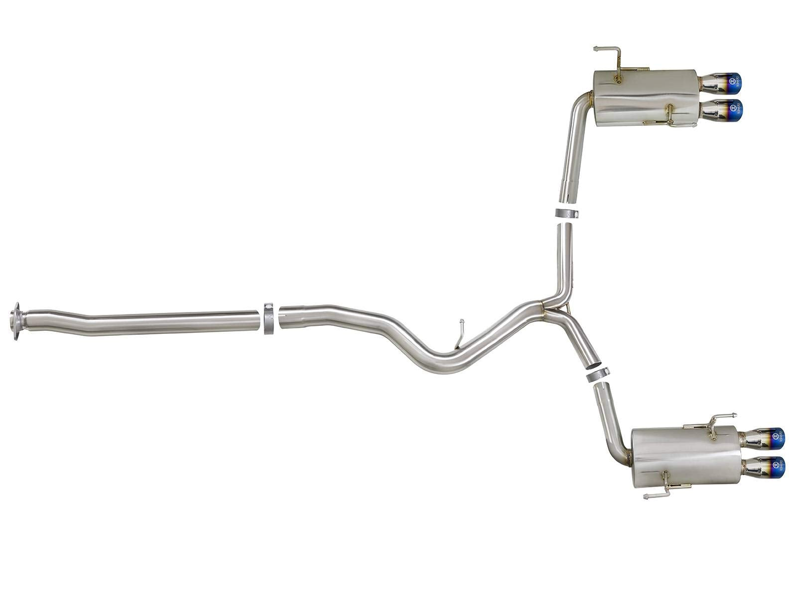 Takeda aFe Power 3" to 2-1/4" 304 Stainless Steel Cat-Back Exhaust System
