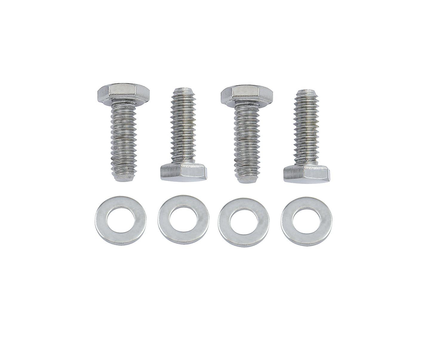 Chrome Mr. Gasket Valve Cover Bolts - Hex Head
