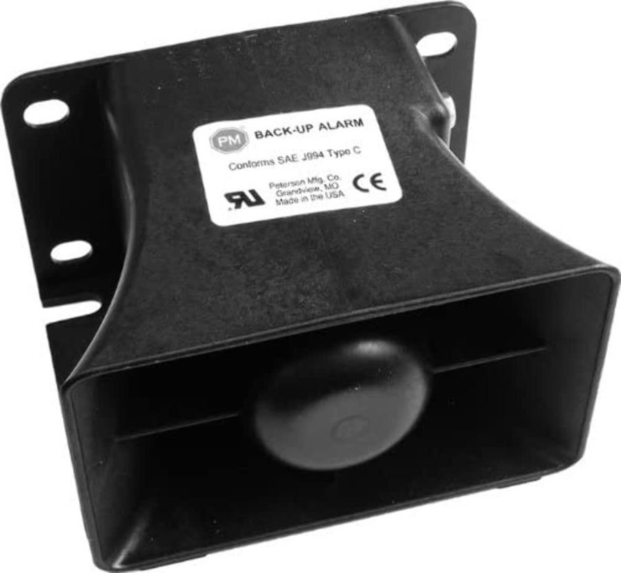 Back-Up Alarm Peterson 785, 97-112 Decibels, 5"X3.07"