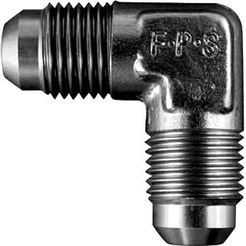 90 Degree Fragola -16AN Union Fitting - Black
