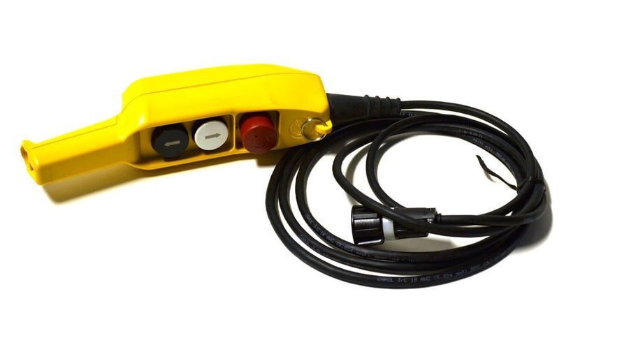 Industrial Grade WARN Hand Held Corded Remote Control with 12' Cable Wire