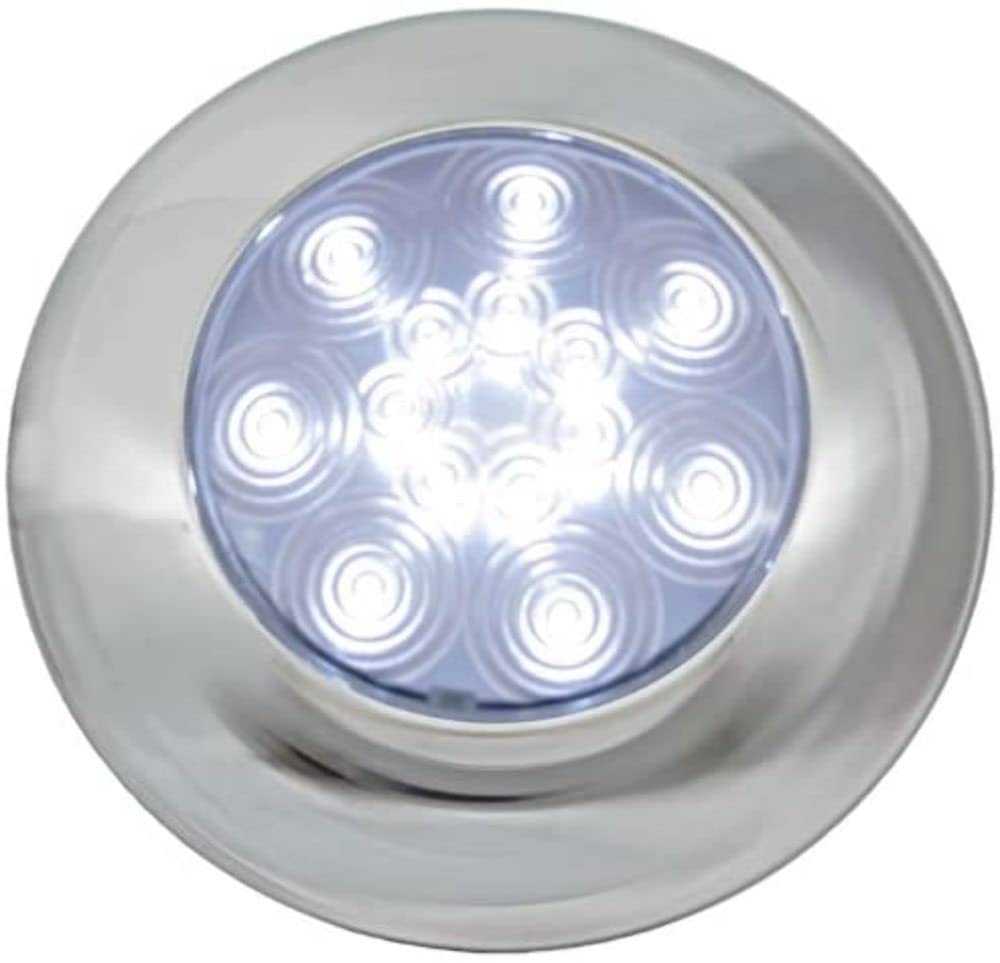 M381X Peterson Mfg Led Dome/Interior Light, Round, Chrome