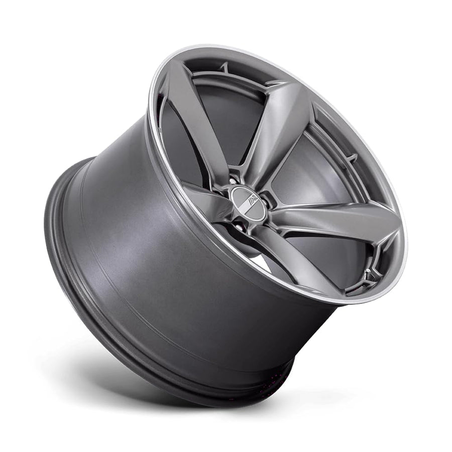 TTF American Racing 20X11 5X4.5 7.97 50mm MATTE ANTHRACITE WITH MACHINED LIP - AR946AD20111250