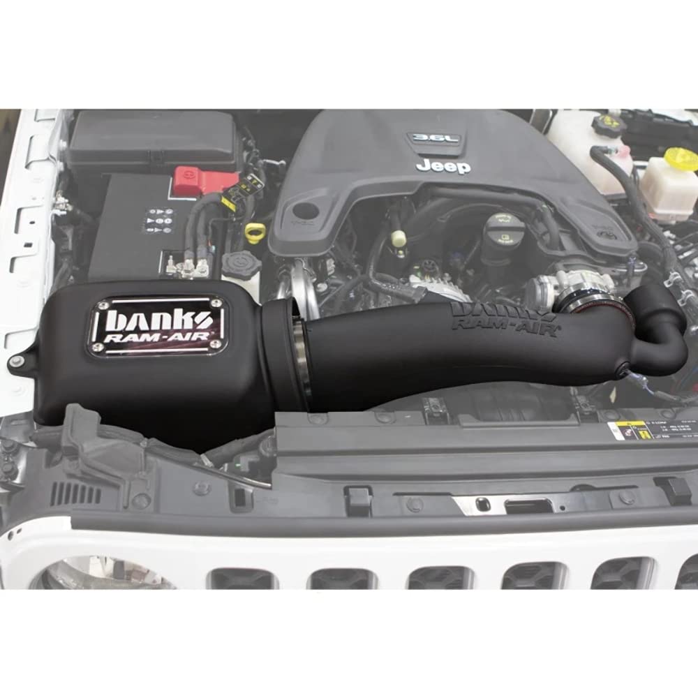 Ram Air Banks Engineering 41843 Air Intake Kit Fits Jeep Wrangler