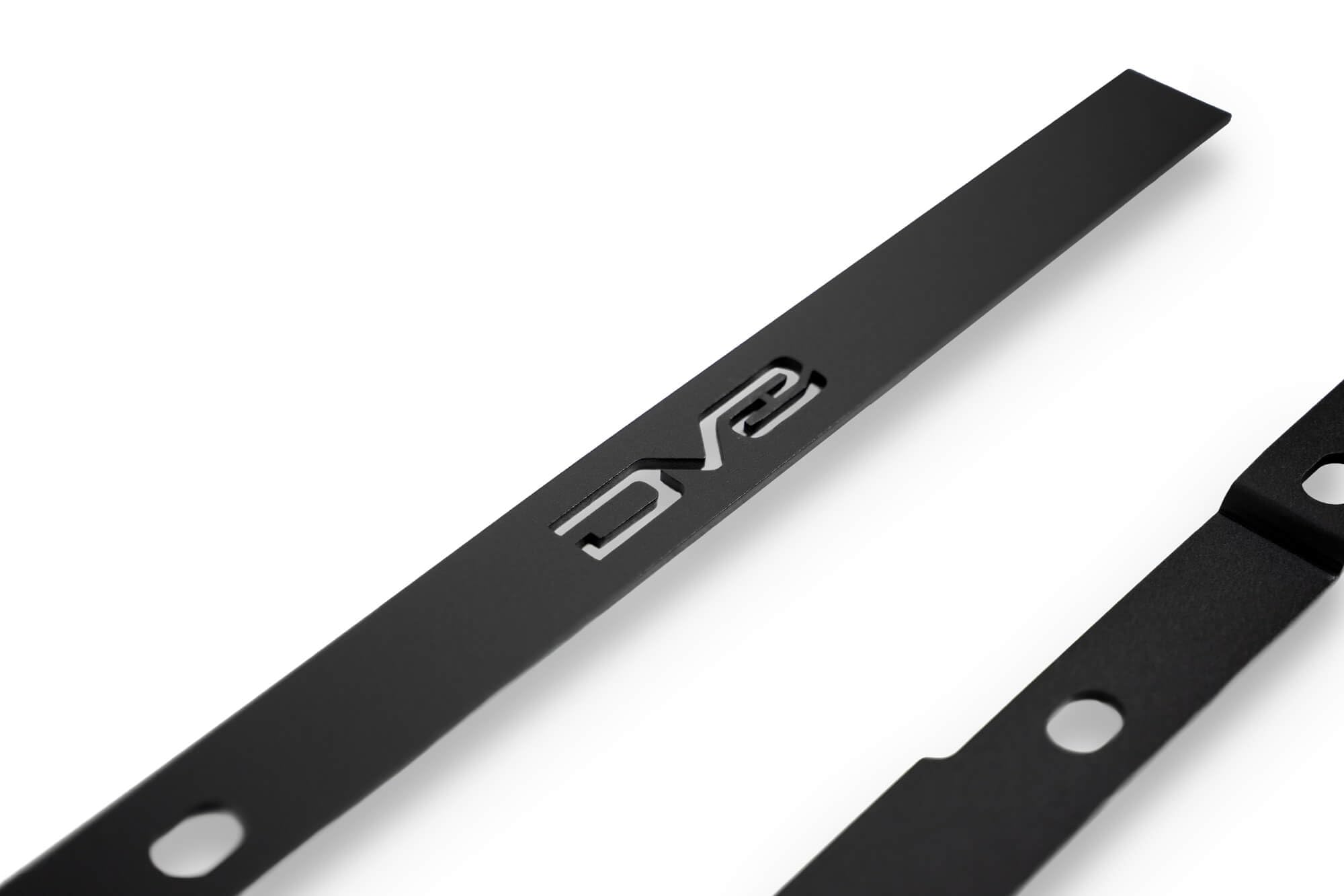 DV8 Offroad Pinch Weld Covers for 2-Door 2021-2025 Ford Bronco | Covers Up Unsightly Pinch Weld | Bolt-On Installation | NOT Compatible OEM Sliders | Micro-Texture Black Powder Coat