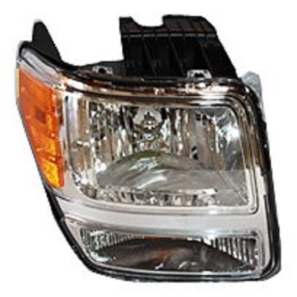 Right TYC Headlight Assembly Compatible with 2007-2011 Dodge Nitro