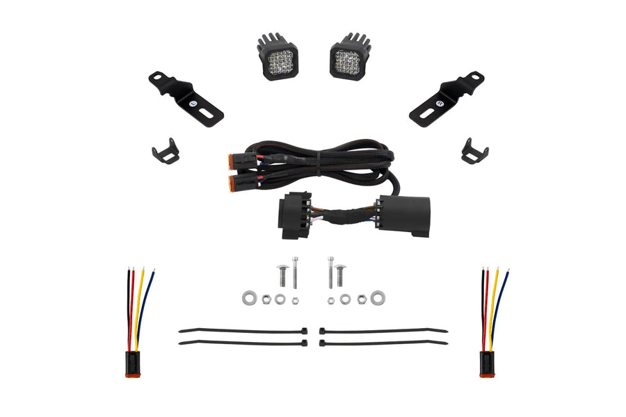 Diode Dynamics Reverse Light Kit Stage Series compatible with Ram 1500 2019-2024, SSC1 Sport