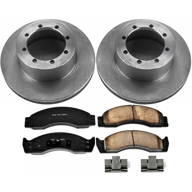 Power Stop Autospecialty KOE4912 Rear Replacement Brake Kit-OE Brake Rotors & Ceramic Brake Pads