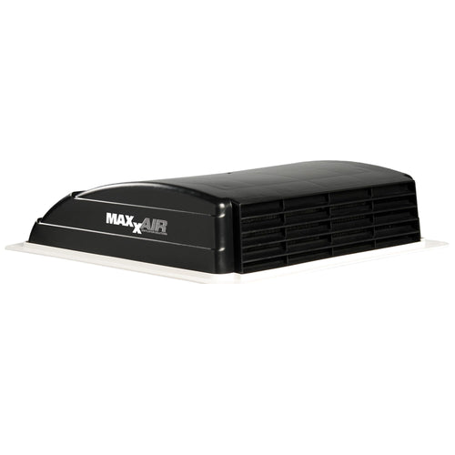 Maxxfan Mini Plus Vent 6" Single Speed Exhaust Fan - Quiet and Energy Efficient Lighting & RV Ventilation, Black (00-03851)