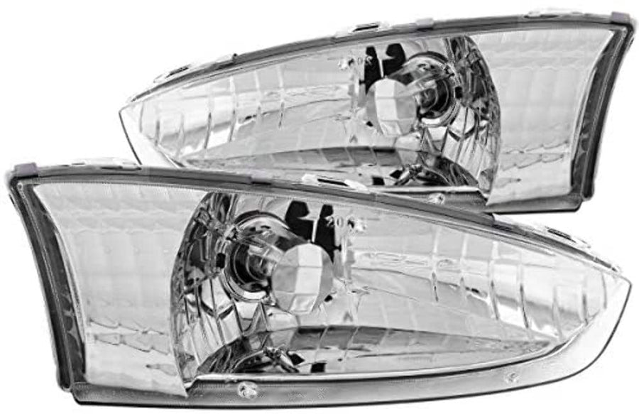 Crystal Headlight Set-Chrome ANZO USA 121106