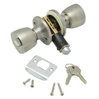 Keyed Entry Lock AP Products 013-220-SS - Stainless Steel