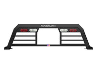 Low Pro Magnum Lighted Headache Rack Bars with Window | Fits 99-16 Ford Super Duty