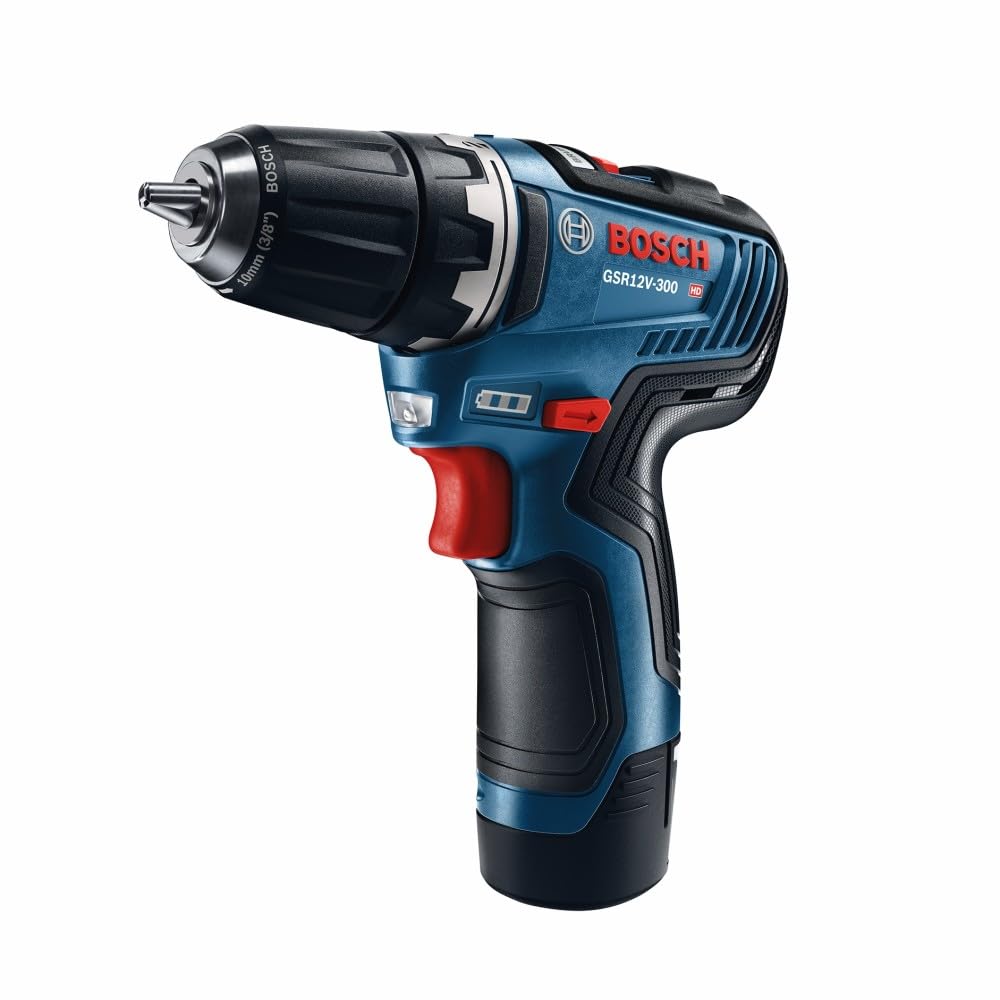 GSR12V-300B22 Bosch 12V Max EC Brushless 3/8 In. Drill/Driver Kit