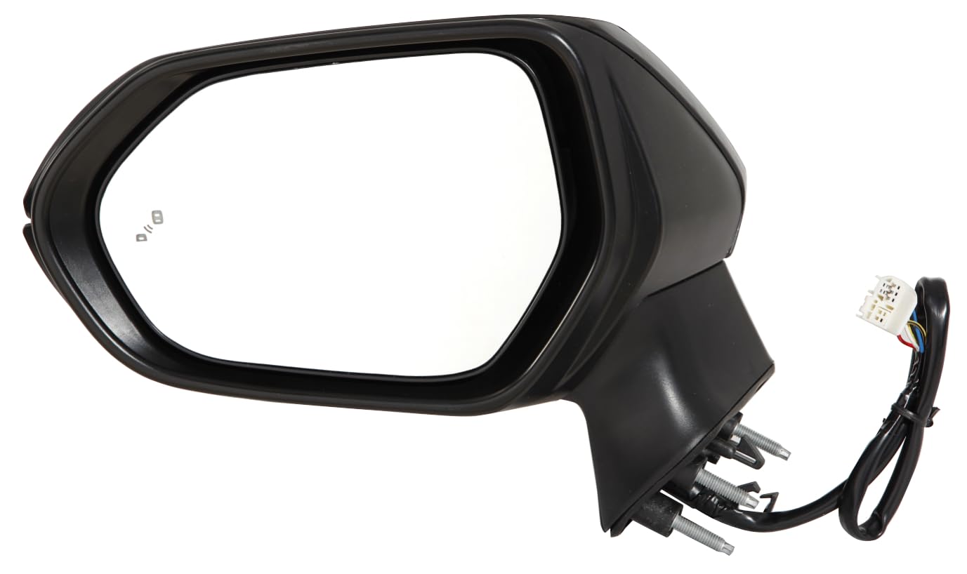 Toyota Corolla Sedan JPN Built 20-21 M-Ford Power Non Heated Mirror without BSD Driver Side (PTM) | DOT Certified ACK 87940-12K90+87945-02350-C0 | TO1320393