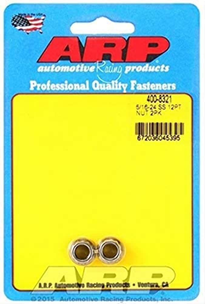 Nut Kit ARP 400-8321 (5/16-24 SS 12pt nut)