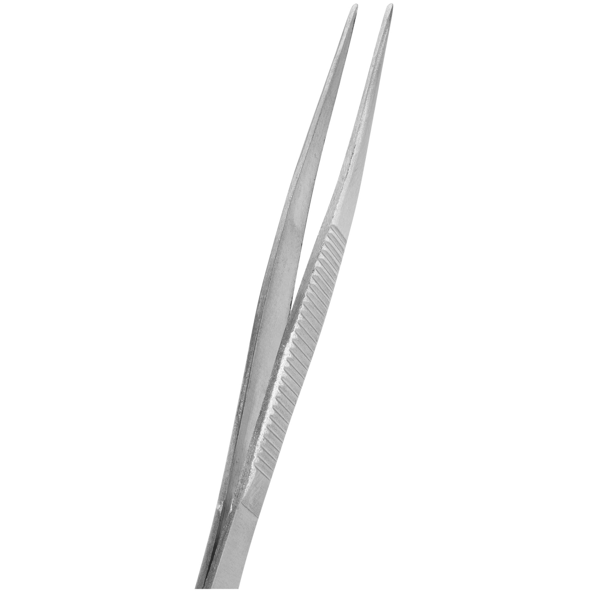 W3213 Performance Tool 4x Magnifying Glass with Stainless Steel Tweezer for Detailed Projects, Durable Plastic Handle and Frame