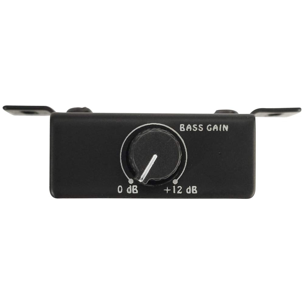 Universal Massive Audio UR1 Amplifier Gain Remote Knob | Precise Bass Control for in-Car Subwoofers & Amplifiers