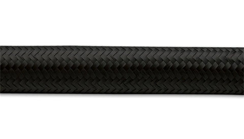 Black Nylon Braided Flex Hose 5ft Roll -20