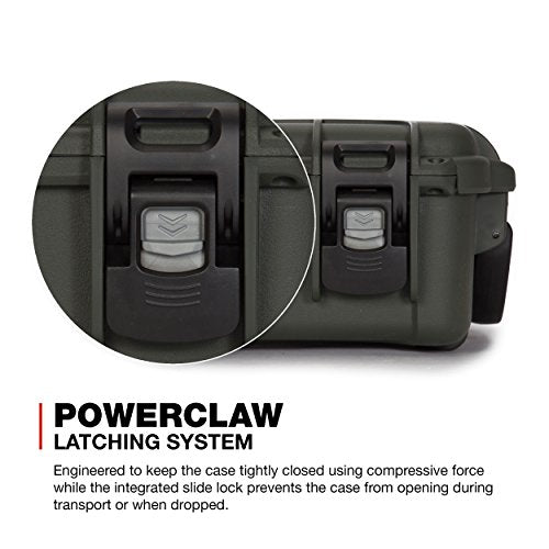 Olive Nanuk 904 Waterproof Hard Case Empty