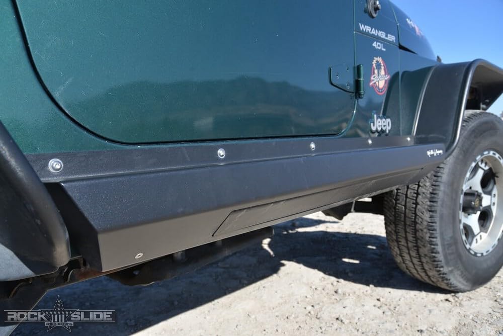 TJ Rock Slide Engineering 2 Door Step Sliders for Jeep Wrangler 1997-2006, BD-SS-100-TJ