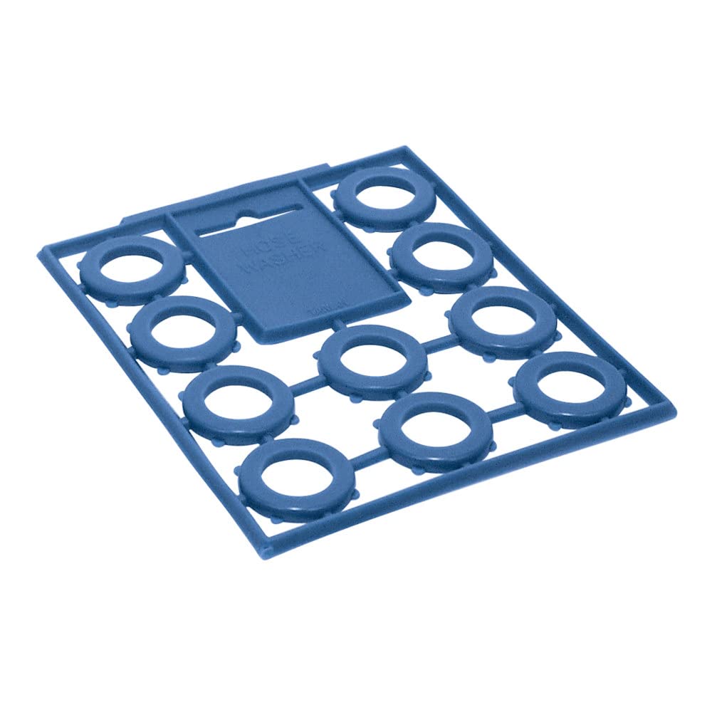 Blue Valterra W1516VP Hose Washer, (10 per Card)