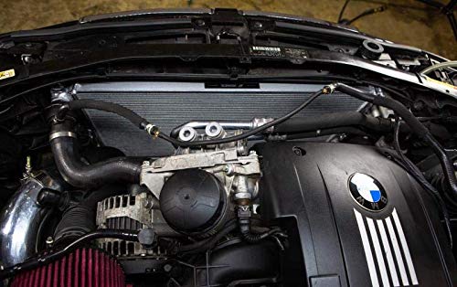 Mishimoto Performance Aluminum Radiator MMRAD-E90-07A, Compatible With BMW 335i/135i (Auto) 2006-2013